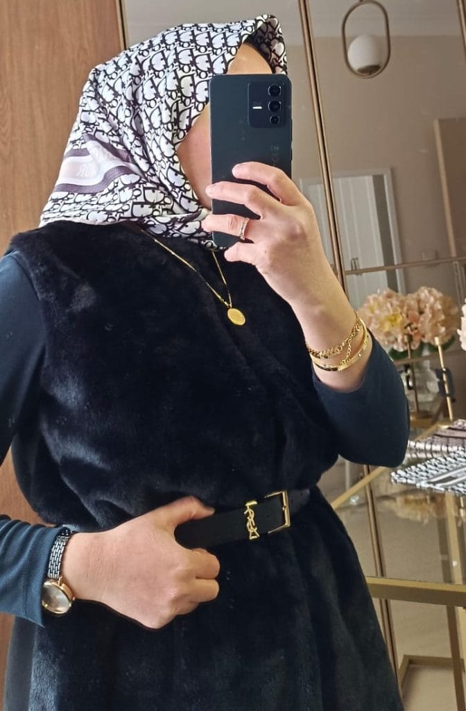 Dior Marka Twill İpek Eşarp - Bej