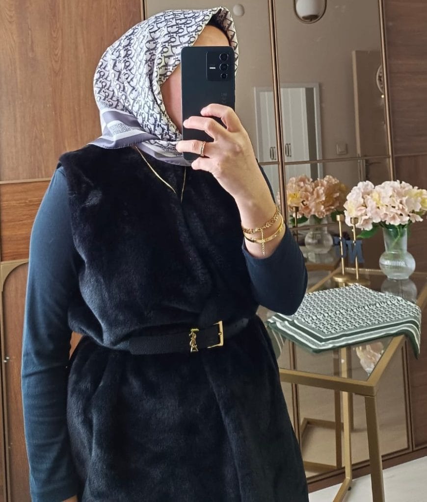 Dior Pamuk Soft Eşarp - Gri