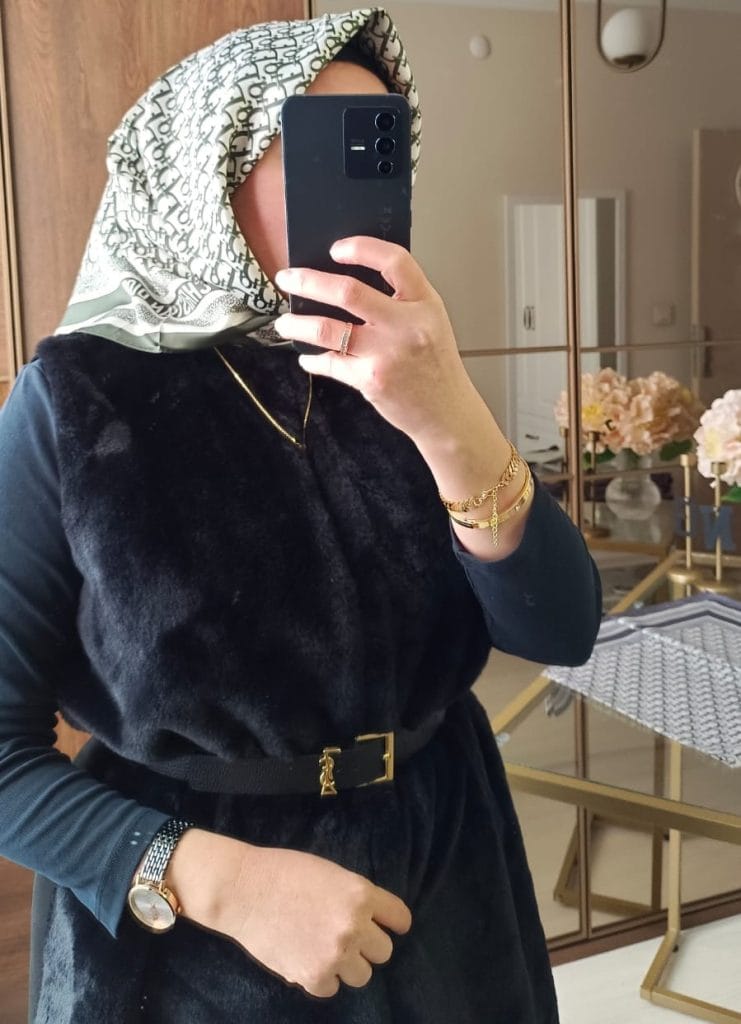 Dior Pamuk Soft Eşarp - Haki Yeşili