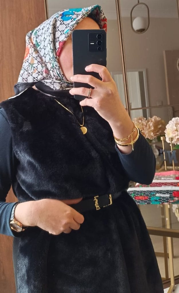 Gucci Bahar Esintisi Pamuk Keten Eşarp - Siyah